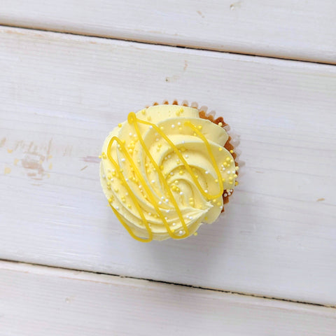 Cupcake Vanille-Citron - Les Glaceurs