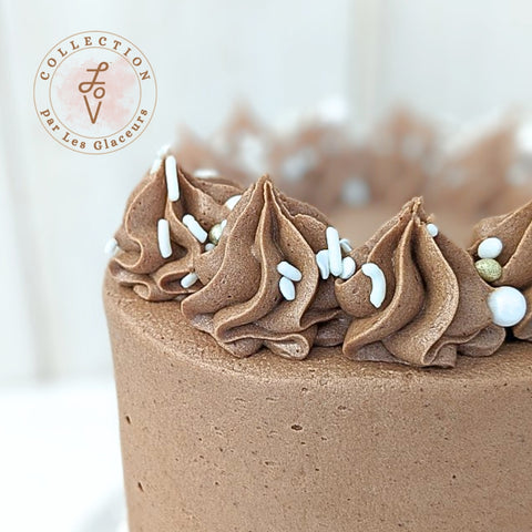 Gâteau Végane au Chocolat | LOV X Les Glaceurs
