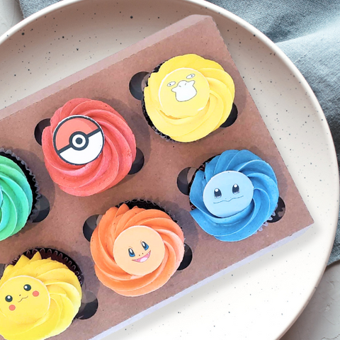 Assortiment Cupcakes Pokémon - Les Glaceurs