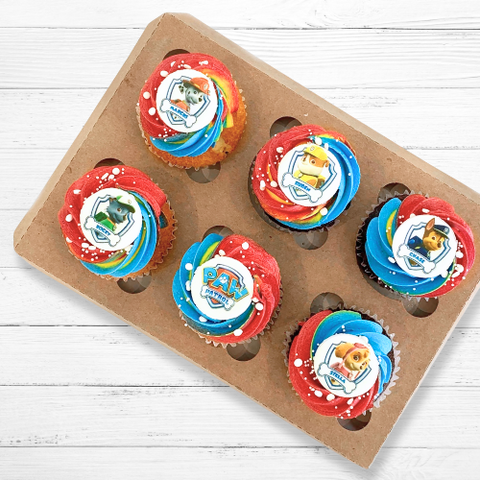 Assortiment Cupcakes Pat Patrouille - Les Glaceurs