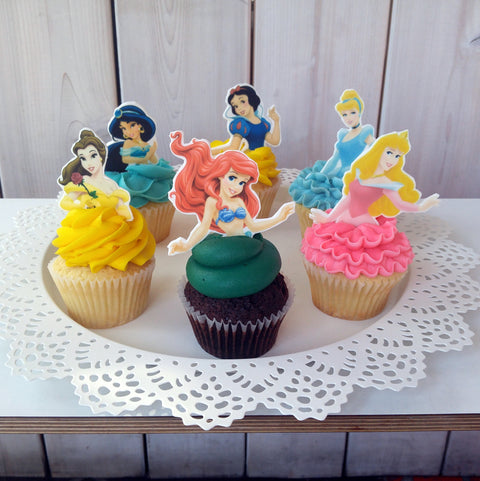 Assortiment Cupcakes Princesses - Les Glaceurs
