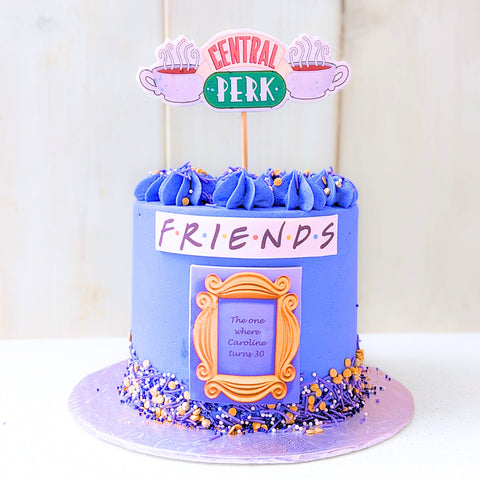 Gâteau Friends - Les Glaceurs 