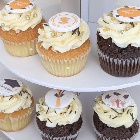 Assortiment Cupcakes Graduation - Les Glaceurs