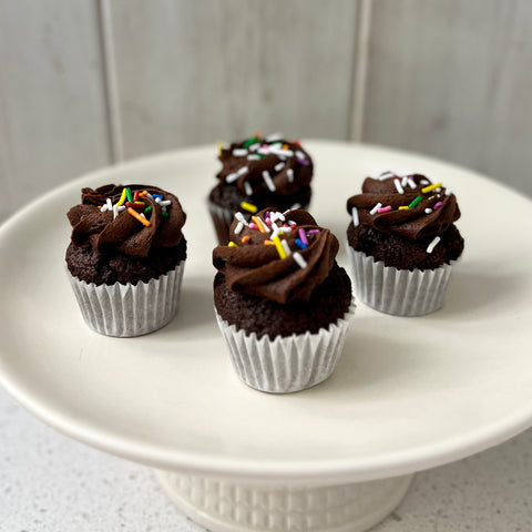 Mini Cupcakes Choco-Choco - Les Glaceurs