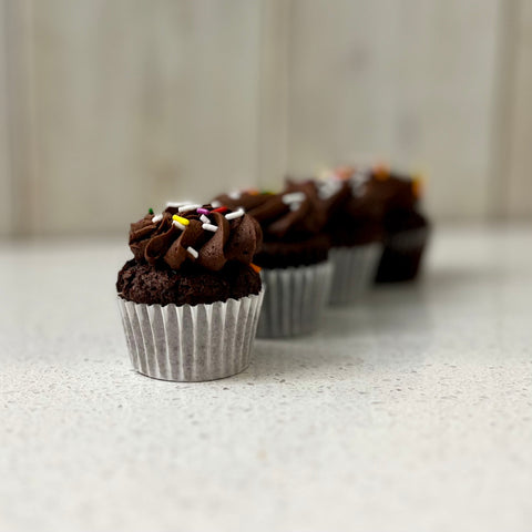 Mini Cupcakes Choco-Choco - Les Glaceurs