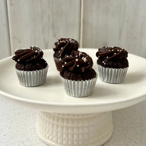 Mini Cupcake Choco-ganache caramel salé - Les Glaceurs