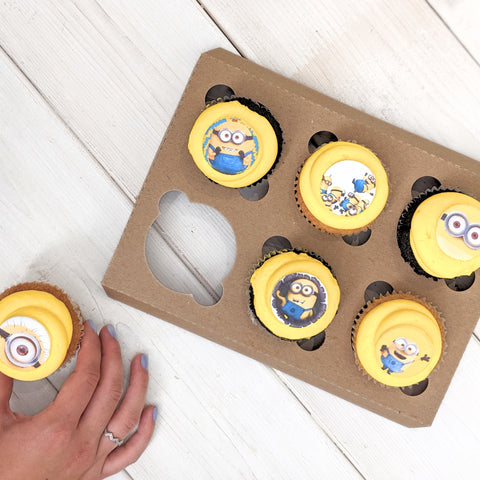 Assortiment Cupcakes Minion - Les Glaceurs