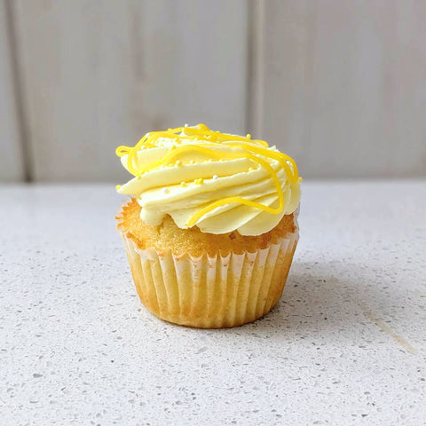 Cupcake Vanille-Citron - Les Glaceurs