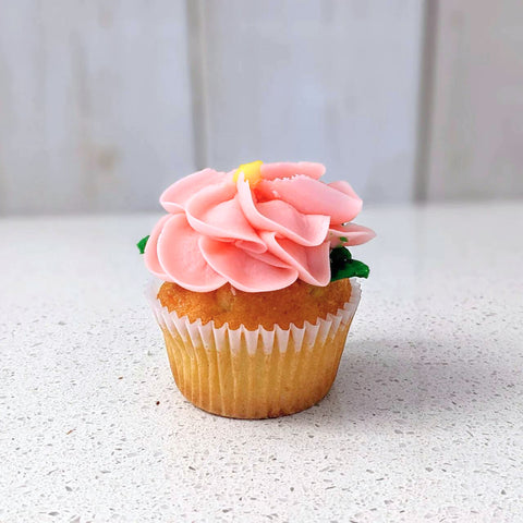 Cupcake Vanille Classique - Les Glaceurs