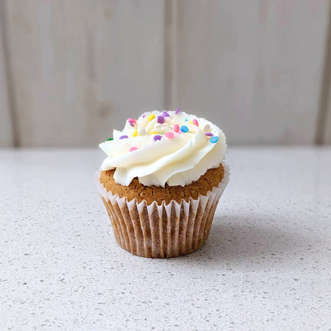 Cupcake Végane Vanille - Les Glaceurs