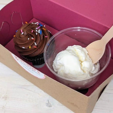 Duo Cupcake & Crème Glacée