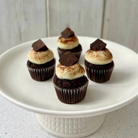 Mini Cupcake Marbré au Fudge  - Les Glaceurs