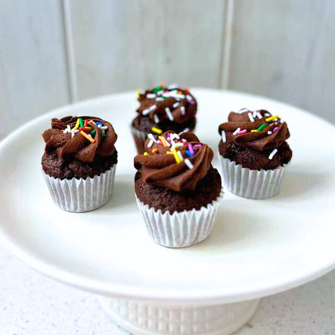 Mini Cupcakes Choco-Choco - Les Glaceurs