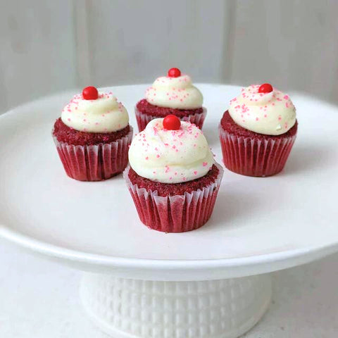 Mini Cupcakes Red velvet - Les Glaceurs 