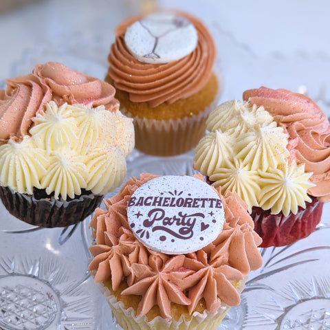 Assortiment Cupcakes Bachelorette Chic - Les Glaceurs