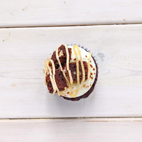 Cupcake Avalanche de Brownies - Les Glaceurs