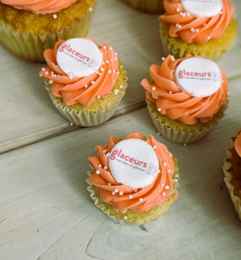 Mini cupcakes corporatif