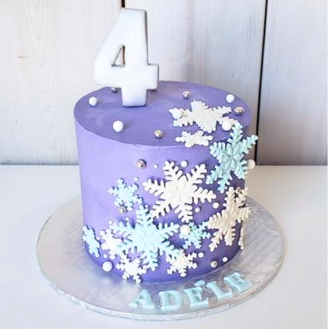 Purple Flake Cake