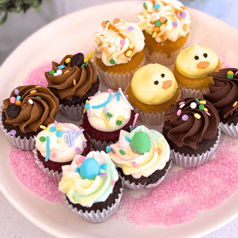Boite 12 Minis Cupcakes Pâques 🥕