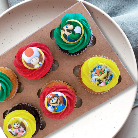 Mario Bros Cupcake Assortment