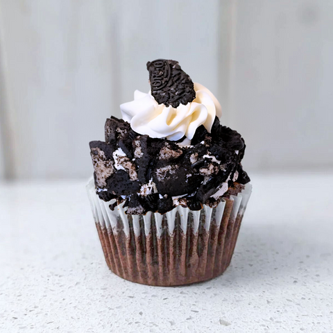 Choco-Cream Cookie Cupcake