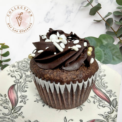Cupcake Végane Chocolat | LOV X Les Glaceurs