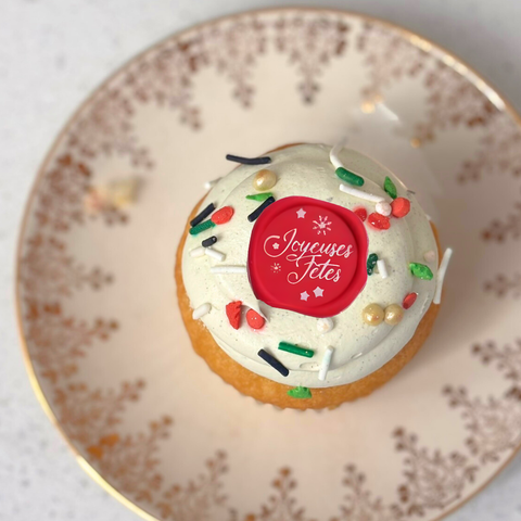 Cupcake Pistache Fondant à la framboise