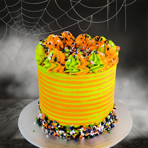 Festive Halloween Cake 🎃