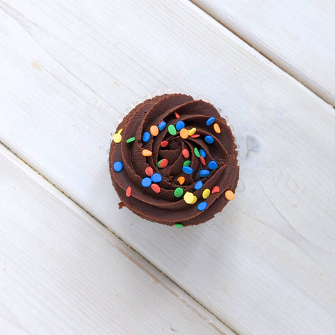 Vegan Choco-Ganache Cupcake
