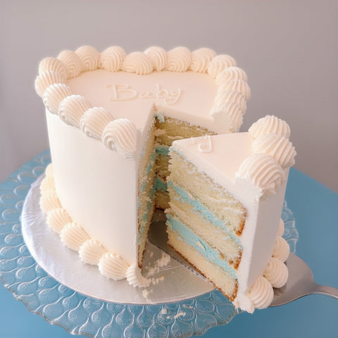 Gender Reveal Cake