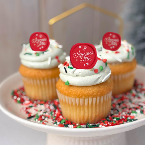 Cupcake Pistache Fondant à la framboise