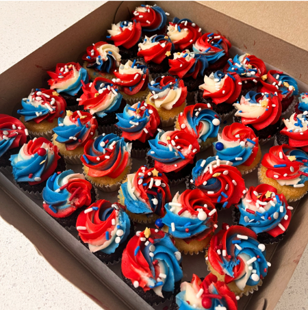 Assortment of 36 mini Superhero cupcakes