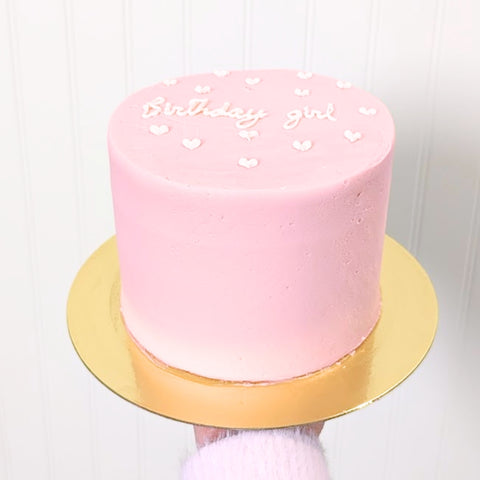 Gâteau Minimaliste avec Message