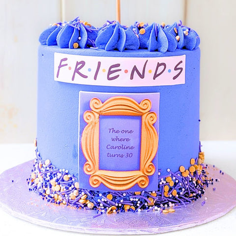 Gâteau Friends - Les Glaceurs