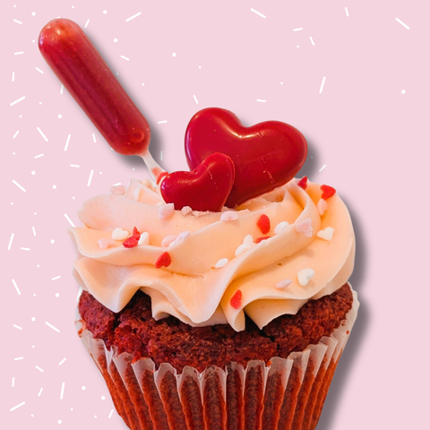 Cupcake spécial St-Valentin