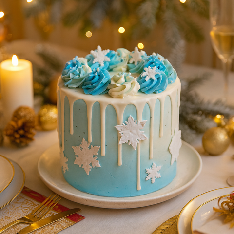 Gâteau Coulis des Fêtes ❄️