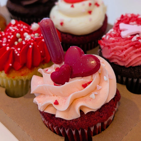 Cupcake spécial St-Valentin